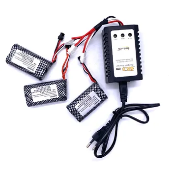 WPL RC Auto MN99s MN90 D90 7.4 V 1300mAh LiPo Batérie S B3 Nabíjačka Pre B36 B36K C34 MN90K MN91 MN45 MN99 MN96 RC Auto Lodné Diely
