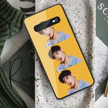 Kórejský Pravda, Krása Cha EunWoo Telefón Prípade Tvrdeného Skla Pre Samsung S20 Plus S7 S8 S9 S10E Plus Poznámka 8 9 10 Plus A7 2018