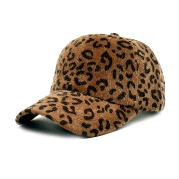 2020 Nové Leopard Tlač Šiltovku Ženy Jeseň Zimné Čiapky Dievča Hip Hop Klobúky Trucker Čiapky Športov Sun Hat B30