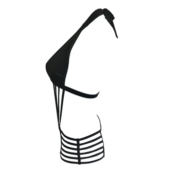2019 Sexy Jednodielne Plavky, Plavky Ženy Kombinézu Vysoký V Strede Zúžený Vintage Plavky Plážové Oblečenie Vystrihnúť Celých Plaviek
