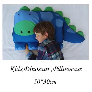 Nové Qualited PillowCovers Dekoratívne 45X45cm Deti Zvierat obliečka na Vankúš Chlapci Dylan Dinosaur Pet Vankúš Sham Pre Deti mar28