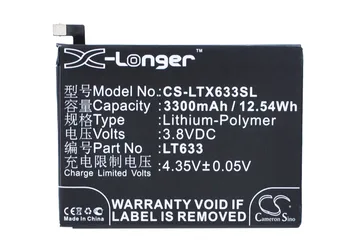 Cameron Čínsko 3300mAh Batérie LT633 pre LeTV Max, MX1, X900