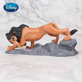 Disney 9pcs/set Lion King Simba Kráľom Nôž Ding Muž Peng Peng Zvierat PVC Hračka Bábika Micro Zobraziť Dekorácie Deti Darček Hračky Bábiky