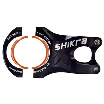 SHIKRA Ultralight Požičovňa Kmeňových 31.8*50mm Letecká Hliníkovej Zliatiny Stúpačky XC Cestnej Bike Krátke Stonky 0 Stupeň MTB Cyklistické Kmeňových Časti