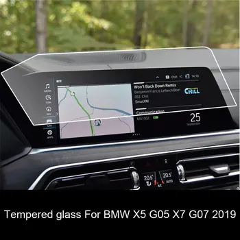 Tvrdené Sklo Ochranný Film Na BMW X5 X6 X7 G05 G06 G07 2019 2020 vodičov Screen Protector Prístrojový Panel