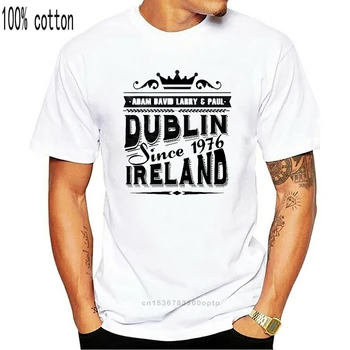 U2 Dublin Írsko Ročníka, Polovičný Rukáv T Shirt