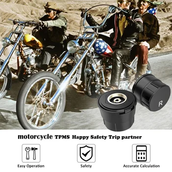 Motocykel Bluetooth Sledovanie Tlaku v Pneumatikách Systém TPMS Phone Detekcie Externého Snímača