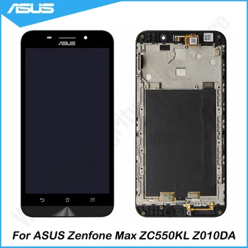 Pre ASUS Zenfone Max ZC550KL Z010DA LCD Displej Dotykový Displej Digitalizátorom. Montáž Pre Asus ZC550KL LCD Displej S Rámom