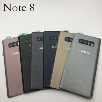 Pre Samsung Galaxy Note 8 N950 N950F N9500 SM-N950F Späť Kryt Batérie Dvere, Zadné Sklo Bývanie Prípade Vymeňte Kryt Batérie note8
