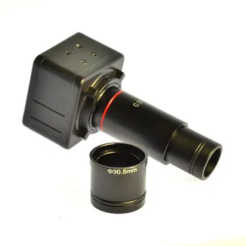 5,0 MP Mikroskopom Fotoaparát Kit Priemyselné USB Digitálny Fotoaparát zväčšovacie sklo s Mikroskope Okulár 0,5 X C-mount Adaptér Pre Biologické