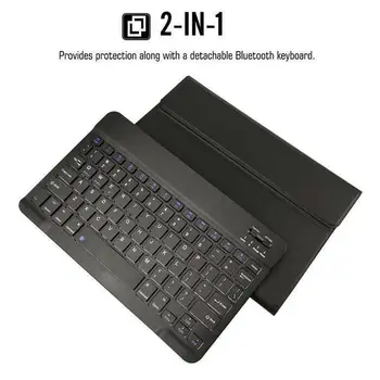 Tablet Bluetooth klávesnicu, Magnetické puzdro Pre Samsung Galaxy Tab, A7, 10.4 palce 2020-T500 T505 Wireless keyboard Stand Kryt plášťa