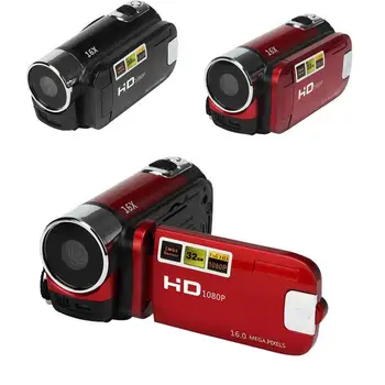 Full HD 1080P Video Kamera Profesionálne Digitálne Videokamery 2.7 Palcov 16MP Vysokým Rozlíšením ABS FHD DV Kamery 270 Stupňov Rotácie