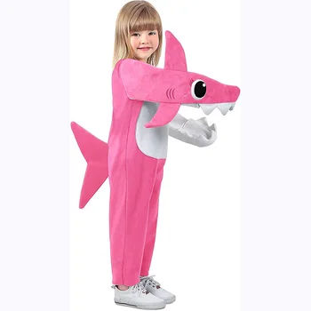 Dieťa Deti Chompin' Shark Cosplay Kostým pre Chlapcov, Dievčatá Halloween Purim Karneval Party Fantasia Zdobiť