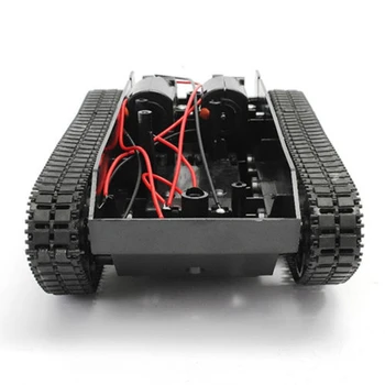 Rc Tank Gumy Sledovať Rc Auto Podvozku Kaučuk Caterpillar Nádrž Crawler Pre Pc Robot Súpravy 130 Motorových Diy Robot Hračky Pre deti,