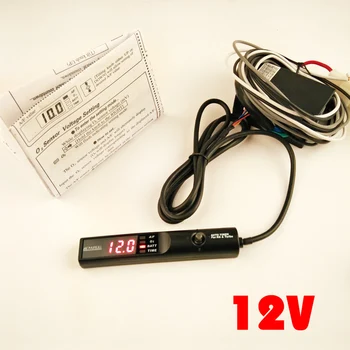 Univerzálny auto 12V auto elektronické digitálne turbo-časovač Čierna farba (Červená LED Kontrolka) tt-01A