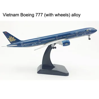 Vietnam Airlines model Lietadla Boeing 777 Lietadlo model 20 CM B777 modelu Lietadla Zliatiny Kovov Diecast Hračka rovine DROPSHIPPING OBCHOD