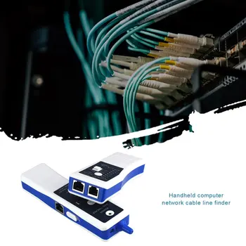 NST-YH108 Prenosné Ručné Telefón Ethernet LAN Sieťový Kábel Tester testovací Nástroj Line Vyhľadávanie Drôtov Tracker