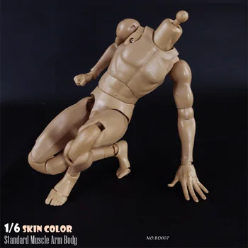 COOMODEL 1/6 BD007/BD008 farbu pleti svalov muž muž telo obrázok štandard/vyššia verzia flexibilné vojak údaje telo withparts