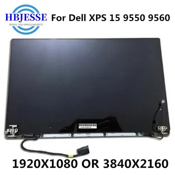 Pre Dell XPS 15 9550 9560 M5510 UHD 3840*2160 4K Dotykový Displej/1920*1080 FHD Non-touch LED Digitalizovať Displej LCD obrazovky Montáž