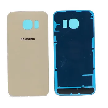 Nové S6 Zadné Bývanie obal Pre Samsung Galaxy S6 S6Edge G920 G920F G925 G925F Batérie Zadný kryt, Dvere, Zadný Kryt Náhradné