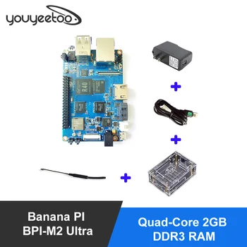 BPI M2 Ultra R40 Quad-Core, 2GB DDR3 RAM so SATA, WiFi, Bluetooth, 8 GB eMMC demo palube Jednej Doske Počítača