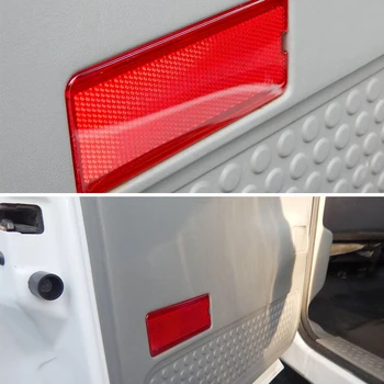 1PCS Nové Červené Interiéru Predné alebo Zadné Dvere, Panel Výstražné Svetlo Kryt, Reflektor Pre Ford 1999-2007 F250 Super Duty F81Z2523820AA