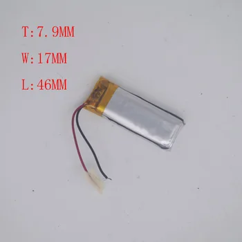 3,7 V Polymer Lithium Batéria 791746/802045 Nahrávanie Pero DIY Plnenie Core 800mAh