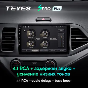 TEYES SPRO Plus Pre Kia Ráno 2 picanto 2011 - 2017 Auto Rádio Multimediálny Prehrávač Videa Android Navigačný 10 Č 2din 2 din dvd