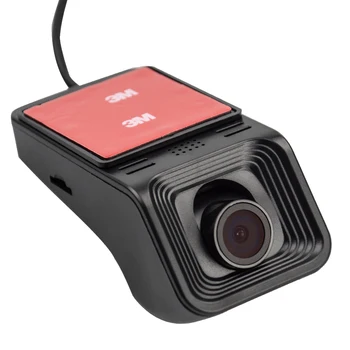 Automobilové Dvr 170° Široký Uhol Dash Cam Video Rekordér 1080P Dashcam Dash Kamera Auta USB DVR ADAS Android Auto Noc Verzia Nahrávač