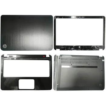 NOVÉ Pre HP ENVY 4 ENVY4-1000 4-1008 4-1040 TPN-C102 Notebook, LCD Zadný Kryt/Predný Rám/opierka Dlaní/Spodný Prípade 686574-001 Čierna