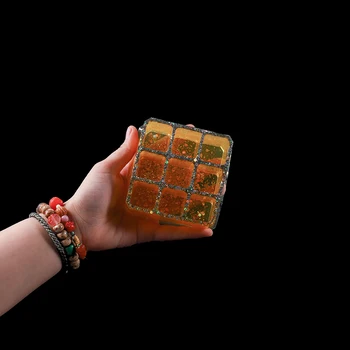 Crystal Epoxidové Živice Formy Námestie Kockovaná Rúž Úložný Box Formy Pre Ručné Remeselné Epoxidové Živice Formy DIY Šperky Čo Zistenia