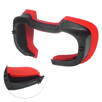 Mäkké Silikónové Očná Maska Kryt Pad pre Oculus Rift S VR Headset Priedušná Svetlo Blokovanie Oko Pokrytie Časti
