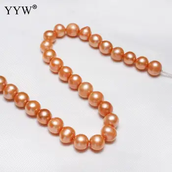 YYW Kvalitné Umelé Zemiakov Sladkovodné Perly Korálky 7-8 mm Cca 0.8 mm Otvor 15.3 Palcový Strand pearl korálky pre šperky robiť