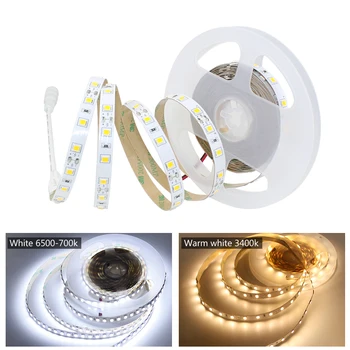 Flexibilné 5M LED Pás Svetla Stmievateľné S Vzdialenejších Kontroly 4040 SMD LED Pásky Pre Pod Skrinku Kuchyňa Svetla Dekorácie Osvetlenie
