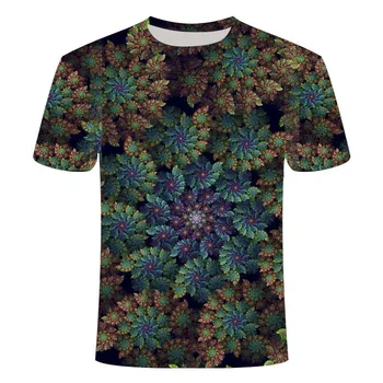 V lete roku 2020 populárne pánske T-shirt svetlé Galaxy 3D tlačené-krátke rukávy T-shirt hip-hop T-shirt zábavné bežné tričko muž 6XL