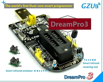 2021+ DreamPro3 DreamPro2 kópiu Offline BIOS základnej dosky SPI FLASH 25 USB programátor spisovateľ + Adaptér 150mil a 209mil