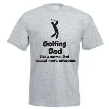 Vtipné pánske Golfové Tričko- GOLF OTEC - Golfista Deň otcov Dar IdeaNew Módne Mužov, T košele