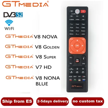 Diaľkové Ovládanie pre Digitálny Satelitný Prijímač GT MEDIA V8 NOVA V7 HD V9 Super DVB-S2, DVB-T2, DVB-Mačka IP Free sat GTMEDIA Box