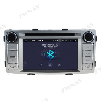 Carplay IPS DSP Android 10.0 Obrazovky Pre Toyota Hilux Fortuner 2012 2013 Auto Audio Rádio Stereo Multimediálny Prehrávač Vedúci Jednotky