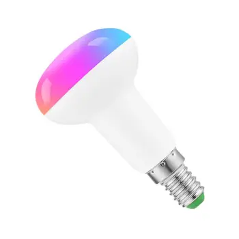 Smart Home WiFi Smart Alexa Hlasové Ovládanie RGB LED Žiarovka Úspory Energie Stmievanie Multicolor Smart Žiarovky 7W E14 Inteligentný Život