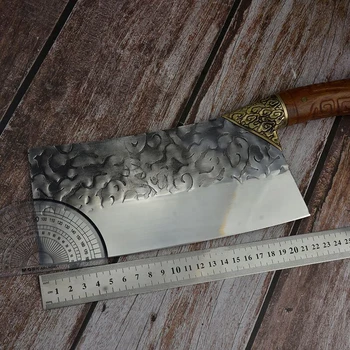 Autentické Longquan ghost ručne kované kuchynský nôž odolné bez ostrenie kuchár kuchynský nôž vyhradená sekáčik na mäso