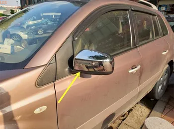 Pre Renault Koleos 2009-2019 vysokokvalitného ABS Chrome spätné zrkadlo dekorácie kryt anti-rub ochranu auto príslušenstvo