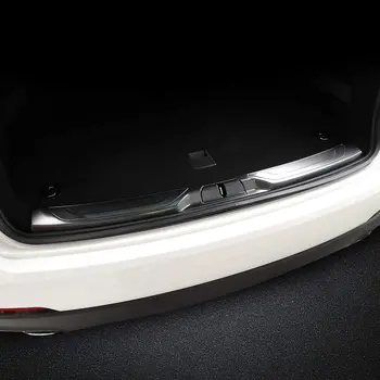 Nerezový Interiér Zadný Nárazník Šúchať Chránič Doska 2 ks Pre Maserati Levante 2016 Príslušenstvo