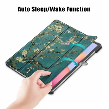 Nový obal Pre Samsung Galaxy Tab S7 2020 Smart Cover Funda Pre Samsung Tab S7 11 palcový SM-T870 SM-T875 Prípad Tabletu Auto Wake Spánku
