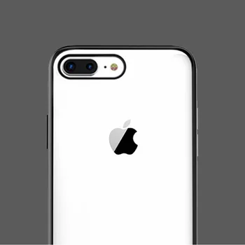 5colors Youpin Telefón puzdro Pre iPhone X XR XS Max 8 7 Plus Transparentné TPU PC Shell Taška Shockproof Farebné Rám Zadný Kryt