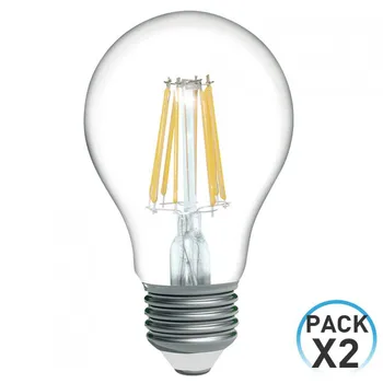 Pack 2 Žiarovky LED Žiarovky E27 Štandardné 16W Equi.100W 1521lm 2700K 15000H 7hSevenOn
