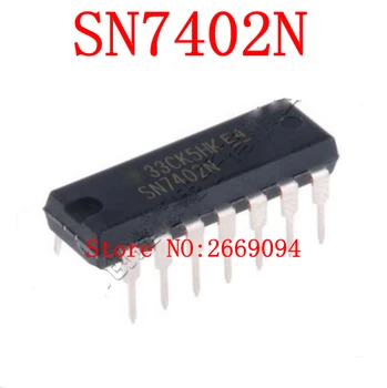 50PCS /100KS SN7402N DM7402N HD7402P SN7402 7402P 7402N 7402 Zbrusu nový, originálny autentické Inline DIP14