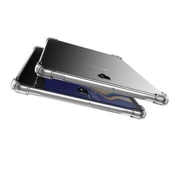 Funda Samsung Galaxy Tab 10.1 2019 SM-T510 SM-T515 shockproof transparentné mäkké silikónové puzdro pružný nárazník zadný kryt