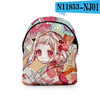 Nové Anime Wc-viazané Jibaku Shounen Hanako-kun Batoh laptop taška Mužov Cestovné tašky Oxford Batoh školskej Módy Mochila