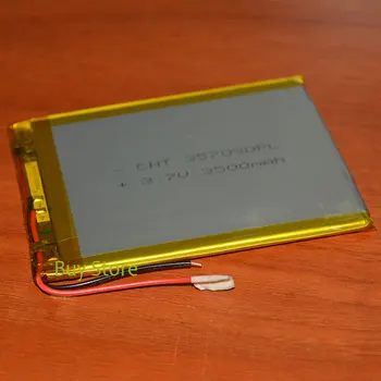 3500mAh 3,7 V polymer lithium ion Batéria 2 Drôt Náhradné Batérie Tabletu pre Nomi C07008 7 palcový Tablet PC